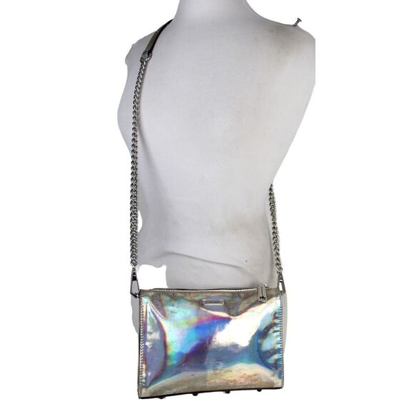 Rebecca Minkoff Silver Crossbody Bag - Picture 5 of 16